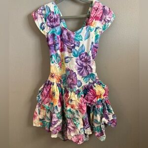 Girls Vintage Party Dress